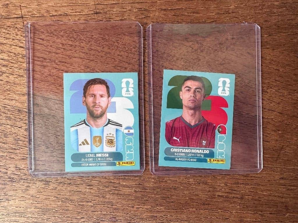 Messi & Ronaldo - WK Panini 2026 sticker (Mint), Verzenden, Nieuw, Meerdere stickers
