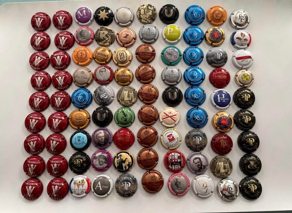 Champagne capsules 109 stuks, Verzamelen, Ophalen