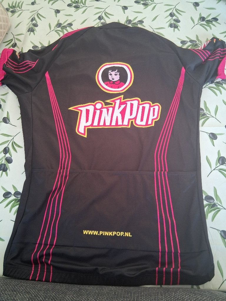 Pinkop retro wielrenshirt, Ophalen, Zo goed als nieuw, Shirt, Bonfatti