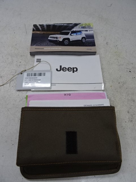MANUEL UTILISATEUR Jeep Renegade (BU) (01-2014/09-2018), Utilisé, Jeep