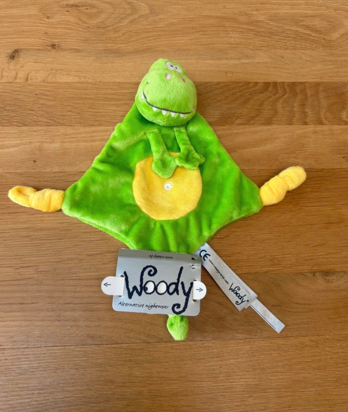 Nieuw Woody kikker knuffeldoekje, Ophalen of Verzenden, Nieuw, Kraamcadeau