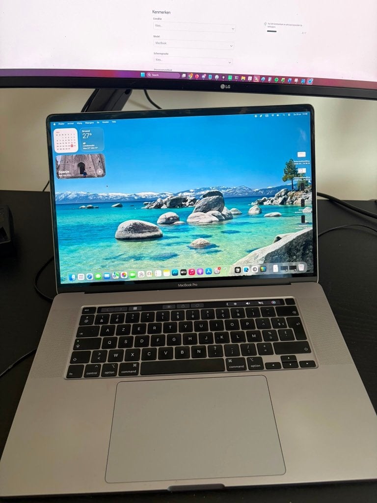 MacBook Pro 16-inch (2019) -- Space Gray, Ophalen, Gebruikt, 2 tot 3 Ghz, 512 GB