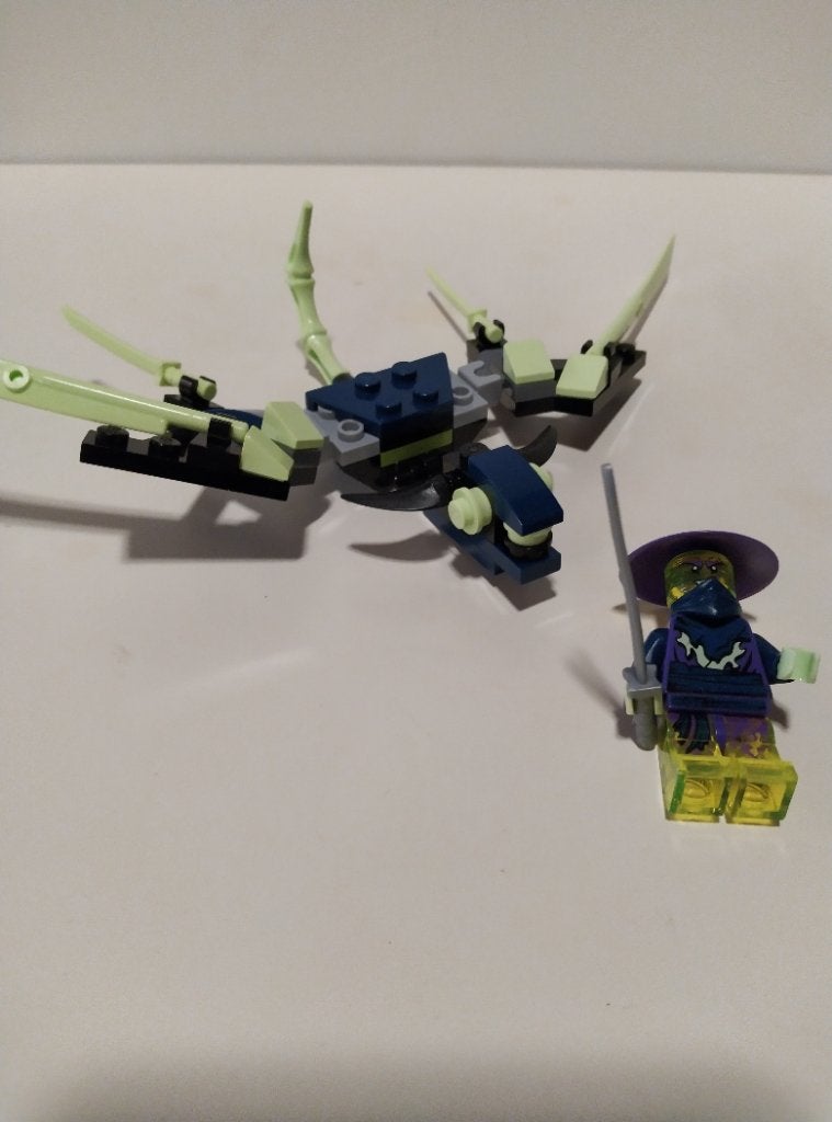 Lego Ninjago 30294 - The cowler dragon, Enfants & Bébés, Jouets | Duplo & Lego, Utilisé, Lego, Ensemble complet, Complet, Instructions incluses
