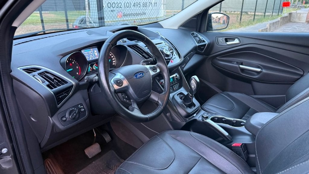 Ford Kuga 2.0 TDCI | 4x4 - Titanium | Automaat - Full |, Autos, Cuir, Argent ou Gris, Achat, Euro 6