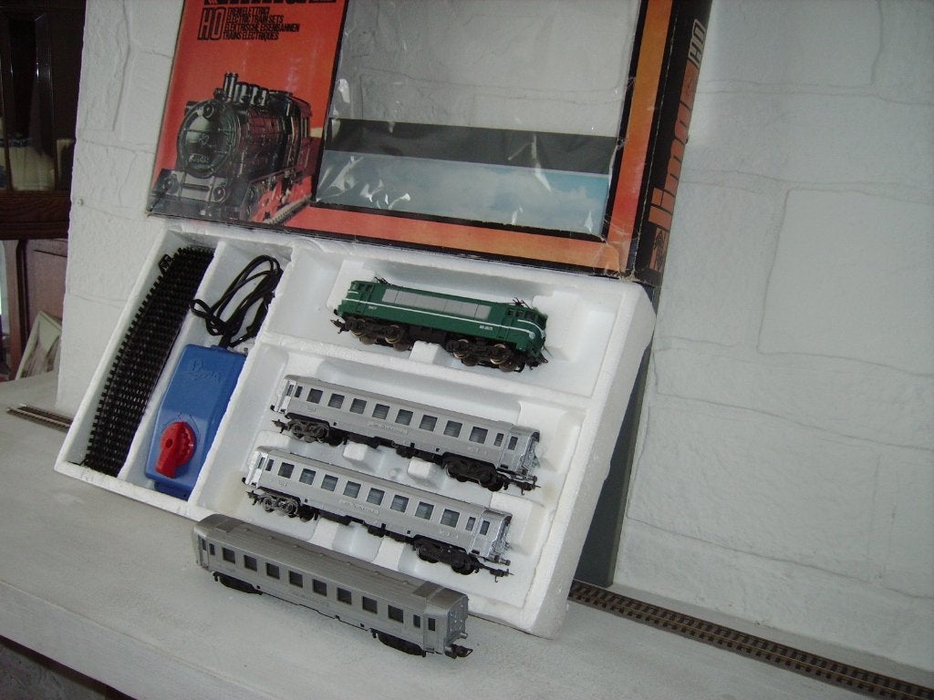 KIT DE DÉMARRAGE SNCF LIMA 7707 « LE MISTRAL », Analogique, Enlèvement ou Envoi, Set de Trains, Lima
