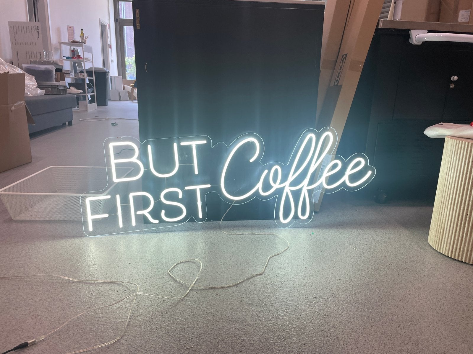 Neon décoratif , coffee shop, Modern, Ophalen, Wit