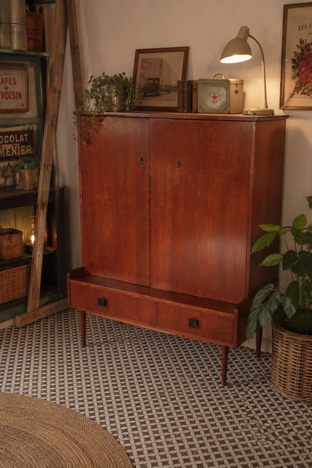 Vintage highboard, Ophalen