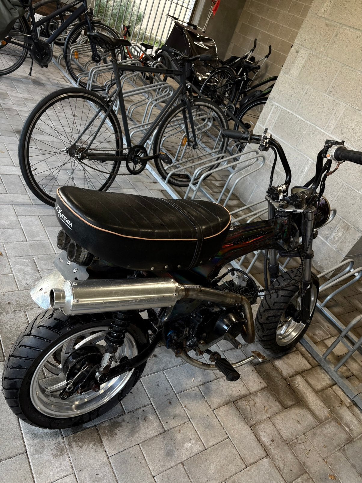 Voor onderdelen, Fietsen en Brommers, Ophalen, Gebruikt