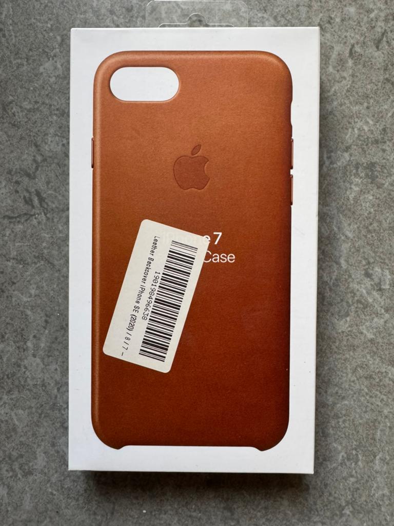 Iphone 7/8 lederen hoes, Ophalen of Verzenden, Zo goed als nieuw, IPhone 7
