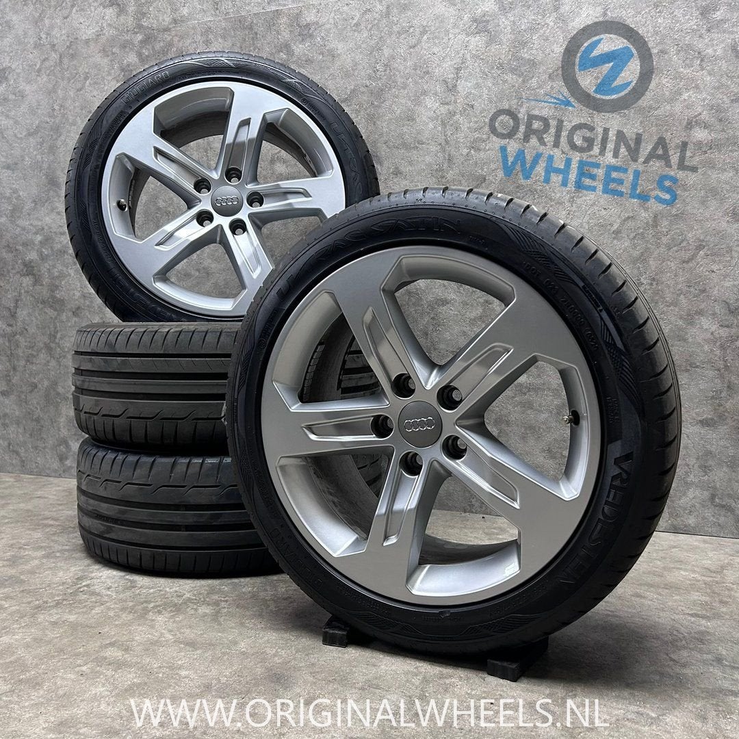 diversen 17 inch originele velgen + zomerbanden Audi A3, Pneus et Jantes, Véhicule de tourisme, Pneus été, -