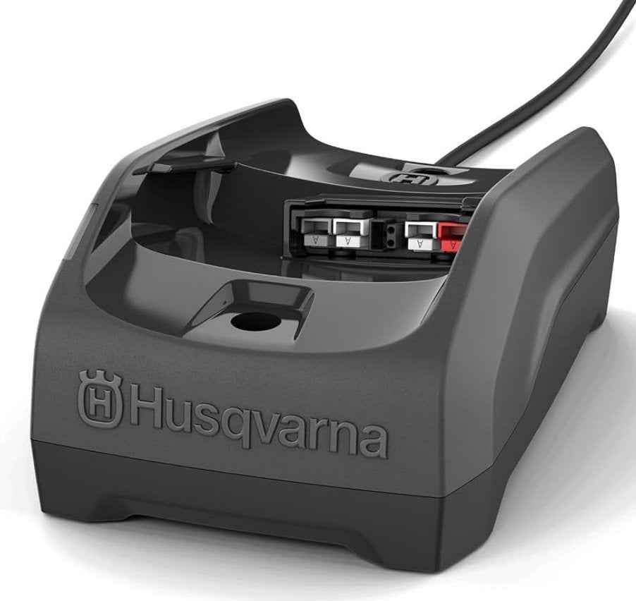 Chargeur Husqvarna 40C80, Jardin & Terrasse, Enlèvement ou Envoi, Comme neuf