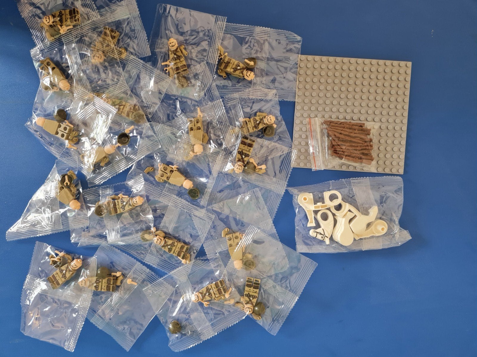 WWII Duitse Leger Minifigs, Ophalen of Verzenden, Compleet, Minifiguur, Overige thema's