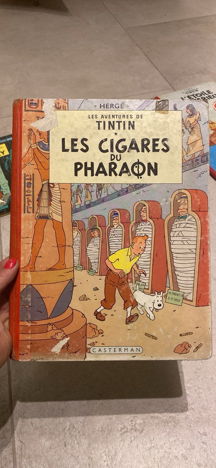 Tintin – Les Cigares du Pharaon – Casterman - Années 60, Enlèvement ou Envoi, Comme neuf