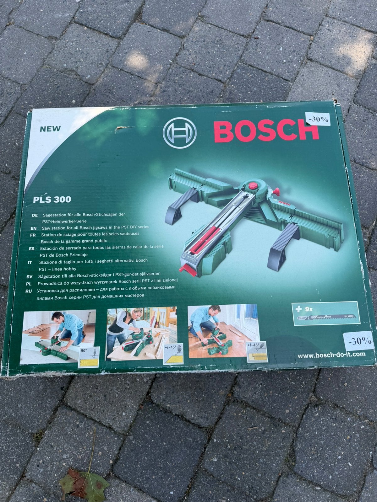 Station de découpe Bosch PLS300 Nouveau !, Enlèvement, Comme neuf