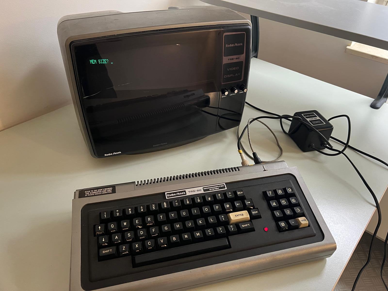 Radio Shack TRS-80 Microcomputer System, Enlèvement