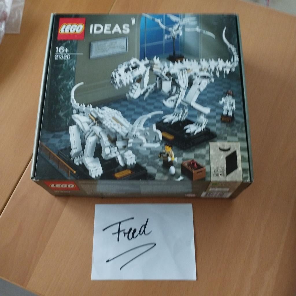 Lego Ideas 21320 Dinosaur Fossils, Kinderen en Baby's, Speelgoed | Duplo en Lego, Ophalen of Verzenden, Zo goed als nieuw, Lego