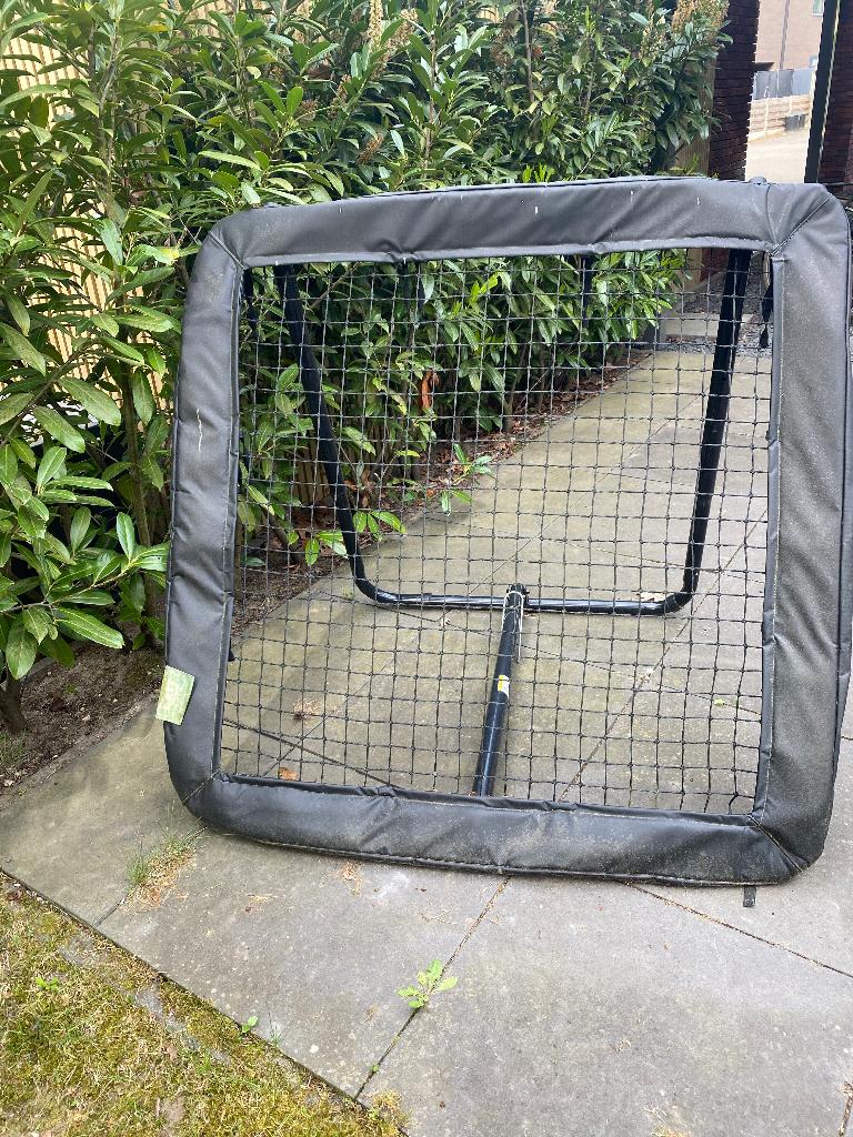 EXIT Kickback Rebounder 124x124cm - Voetbal Rebounder, Ophalen, Zo goed als nieuw, Overige typen