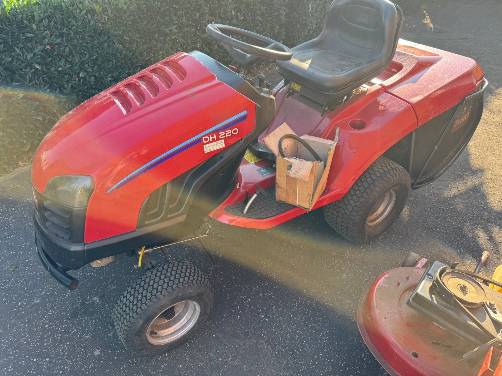 Zitmaaier toro dh 220, Ophalen, Gebruikt