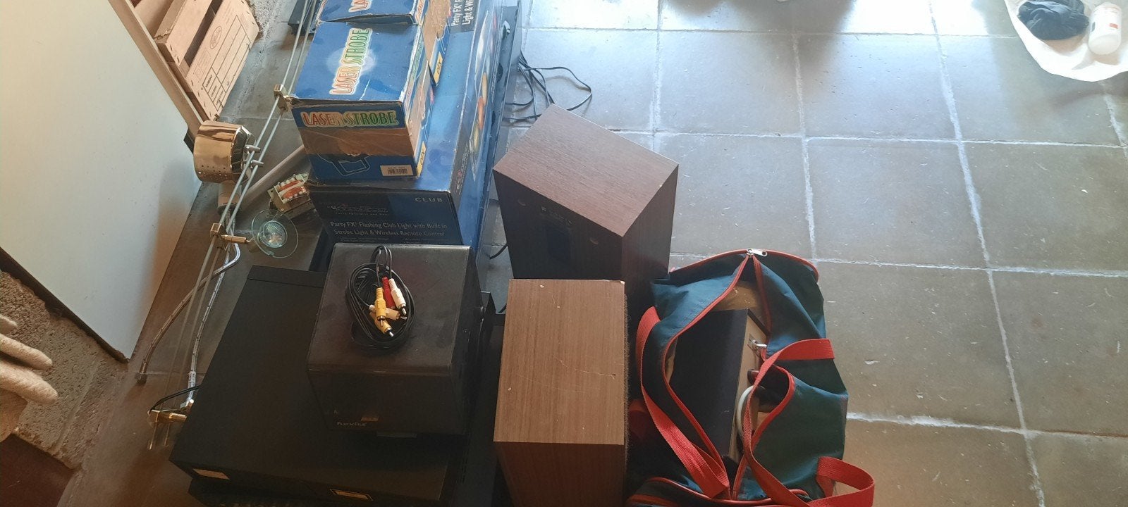 Animatie/DJ-lampset met versterker, Ophalen, Gebruikt, Minder dan 500 watt, Overige typen
