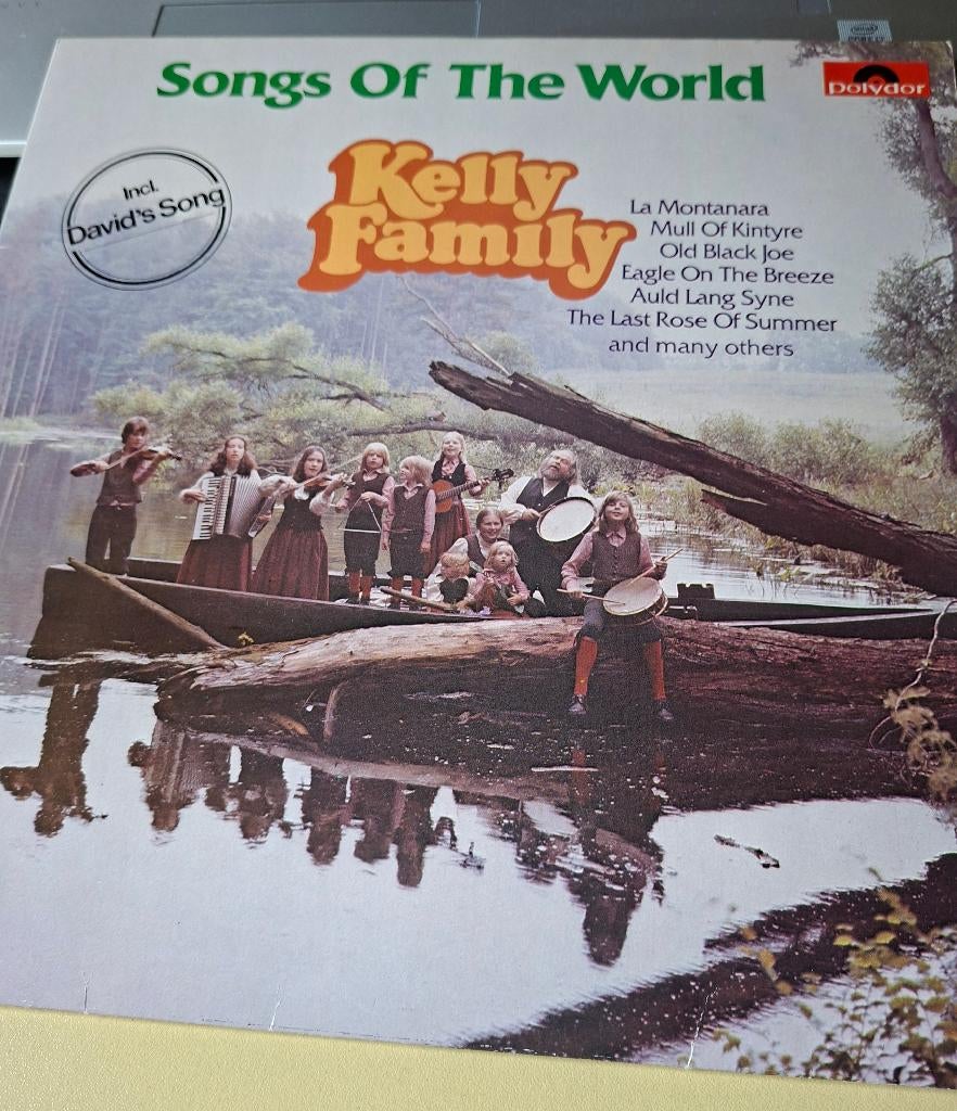LP the Kelly family- songs of the world, Cd's en Dvd's, Overige genres, Inclusief binnenhoes, Ophalen of Verzenden, Zo goed als nieuw