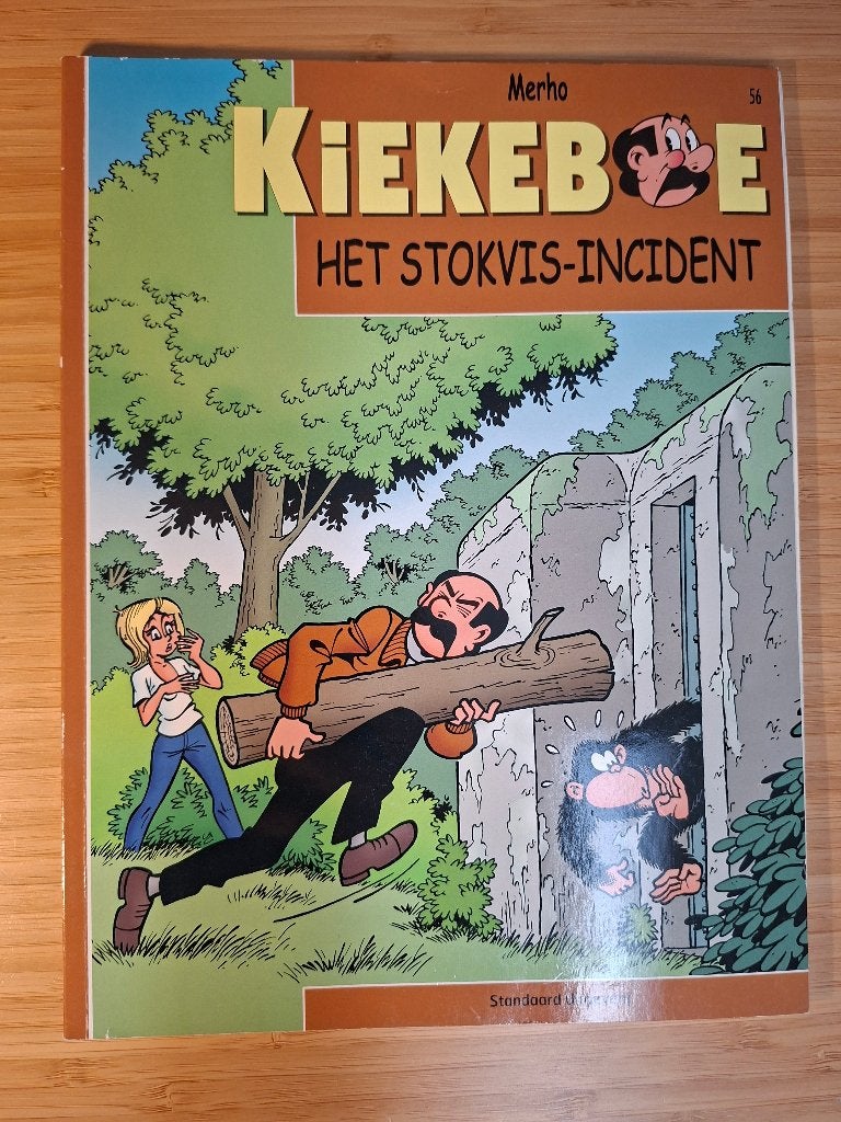 de Kiekeboes strip - HET STOKVIS-INCIDENT - 56, Ophalen, Eén stripboek, Merho, Zo goed als nieuw