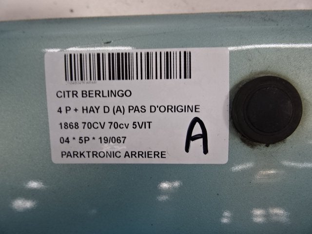 CAPTEUR AIDE AU STATIONNEMENT Citroën Berlingo Multispace, Utilisé, Citroën