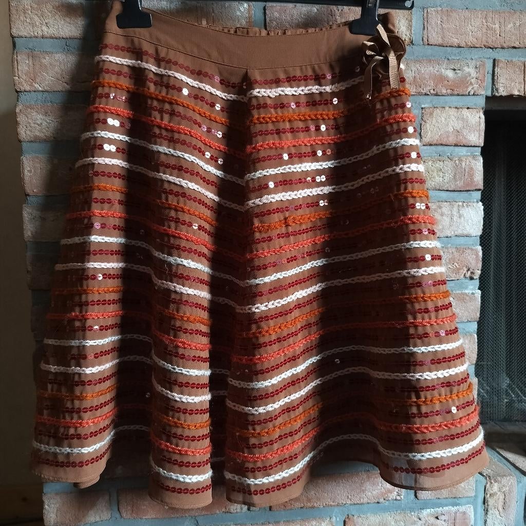 Fleurig rokje Essentiel, Kleding | Dames, Ophalen, Oranje, Essentiel Antwerp, Maat 36 (S)