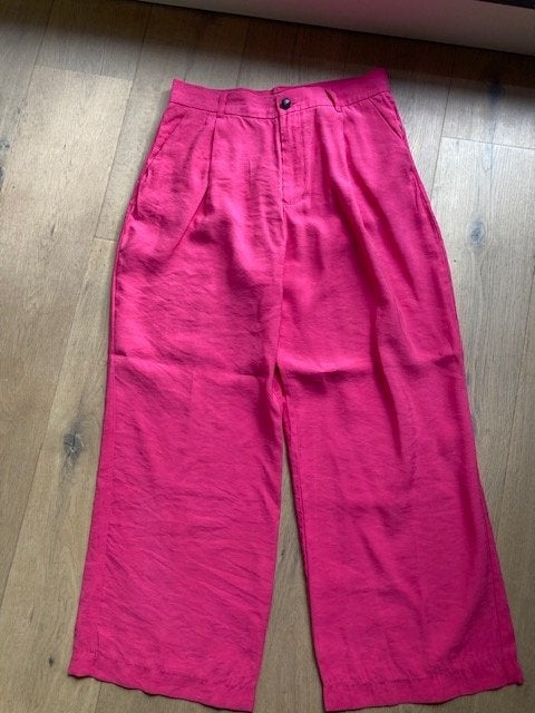 Zara broek maat L, Kleding | Dames, Zara, Maat 42/44 (L), Ophalen of Verzenden, Roze