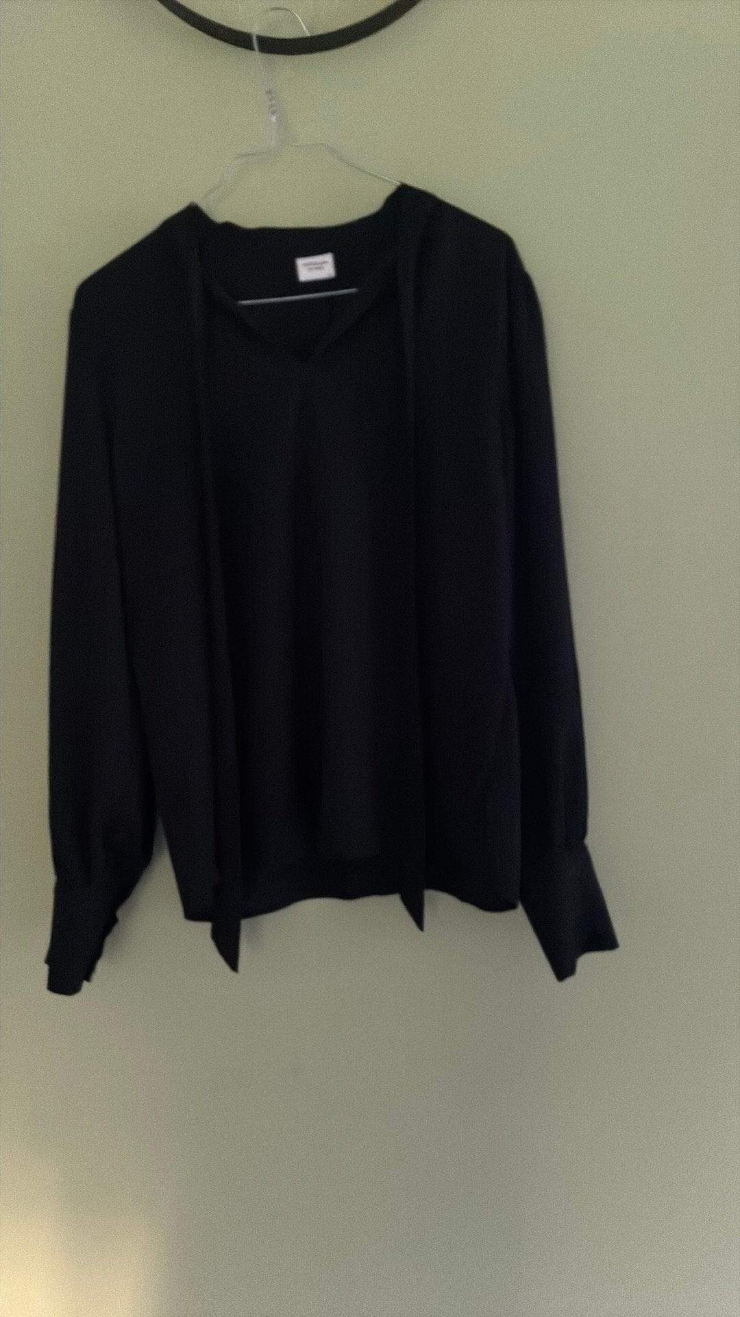 Feestelijke blouse, Kleding | Dames, Overige typen, Zwart, Zo goed als nieuw, Ophalen