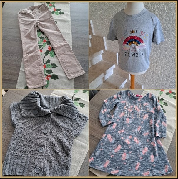Pakket meisjeskledij - 116, Enlèvement ou Envoi, Comme neuf, Taille 116