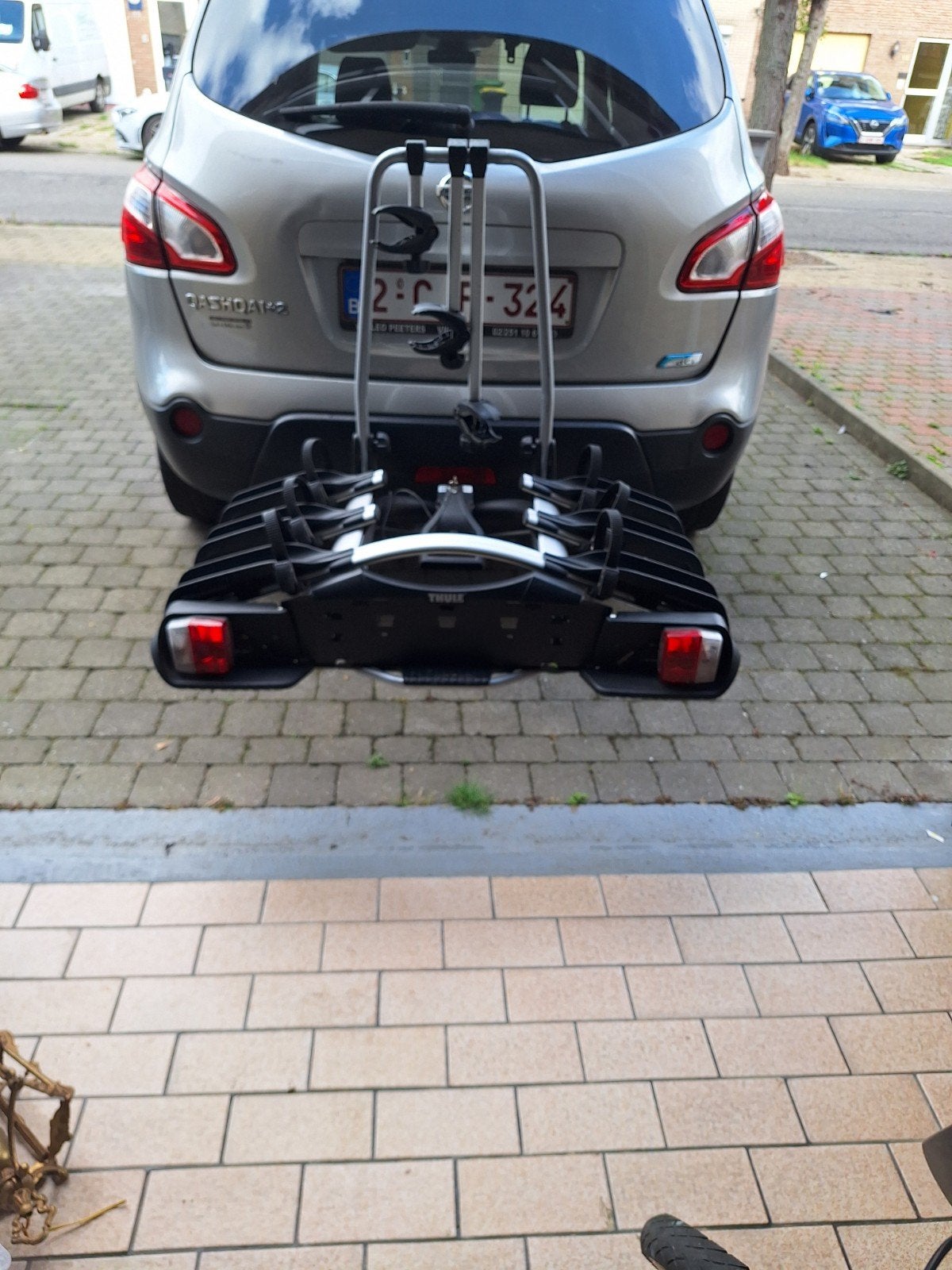 fietsdrager thule, Ophalen
