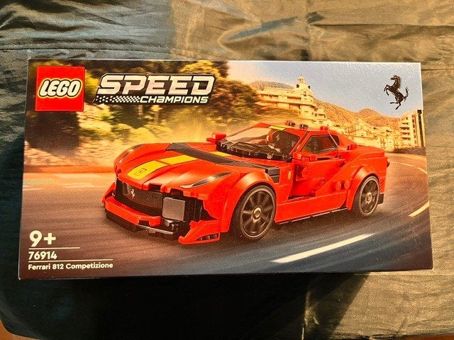 Speed Champions Ferrari 812 Competizione, Lego, Nieuw, Complete set, Compleet