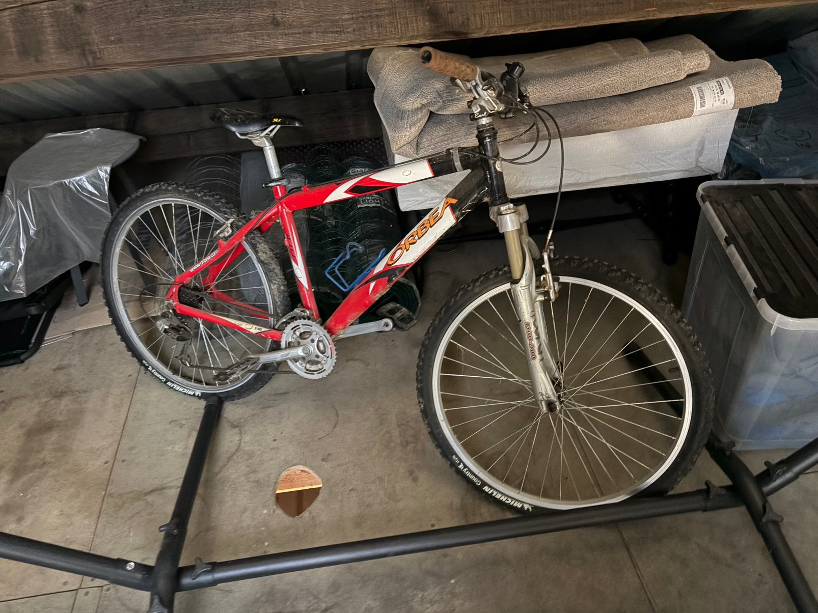 VTT Orbea, Enlèvement, Utilisé