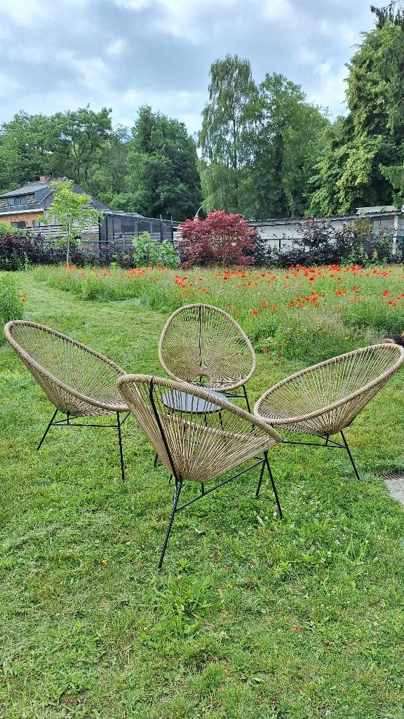 Tuinsetje, Ophalen, Bijzettafel, Zo goed als nieuw, Tuinset