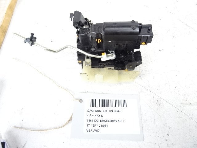 PORTIERSLOT RECHTS VOOR Dacia Duster (HS) (01-2009/01-2018), Gebruikt, Voor, Dacia