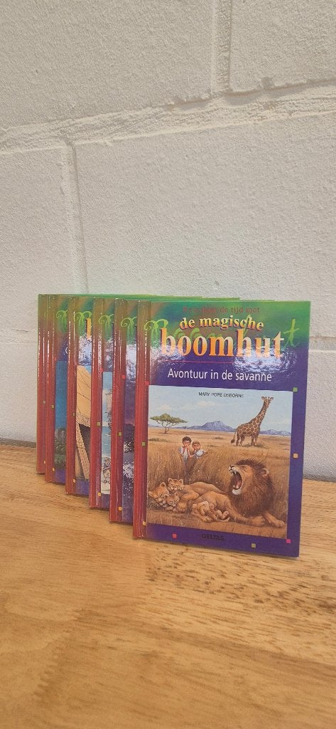 De Magische Boomhut – 6 boeken – deel 1,2,3,4,9 & 11, Enlèvement ou Envoi, Fiction, Comme neuf, Mary Pope Osborne