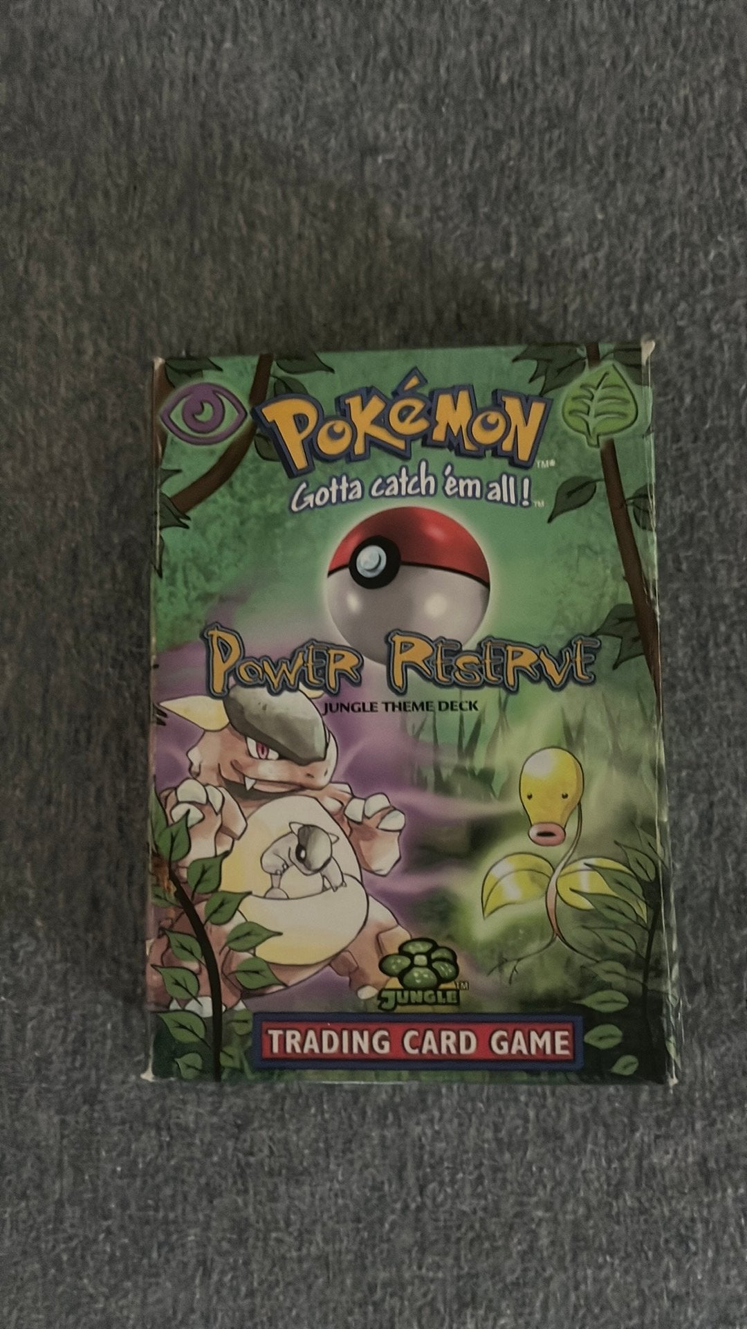 Lege deck box pokemon jungle vintage, Ophalen of Verzenden, Zo goed als nieuw