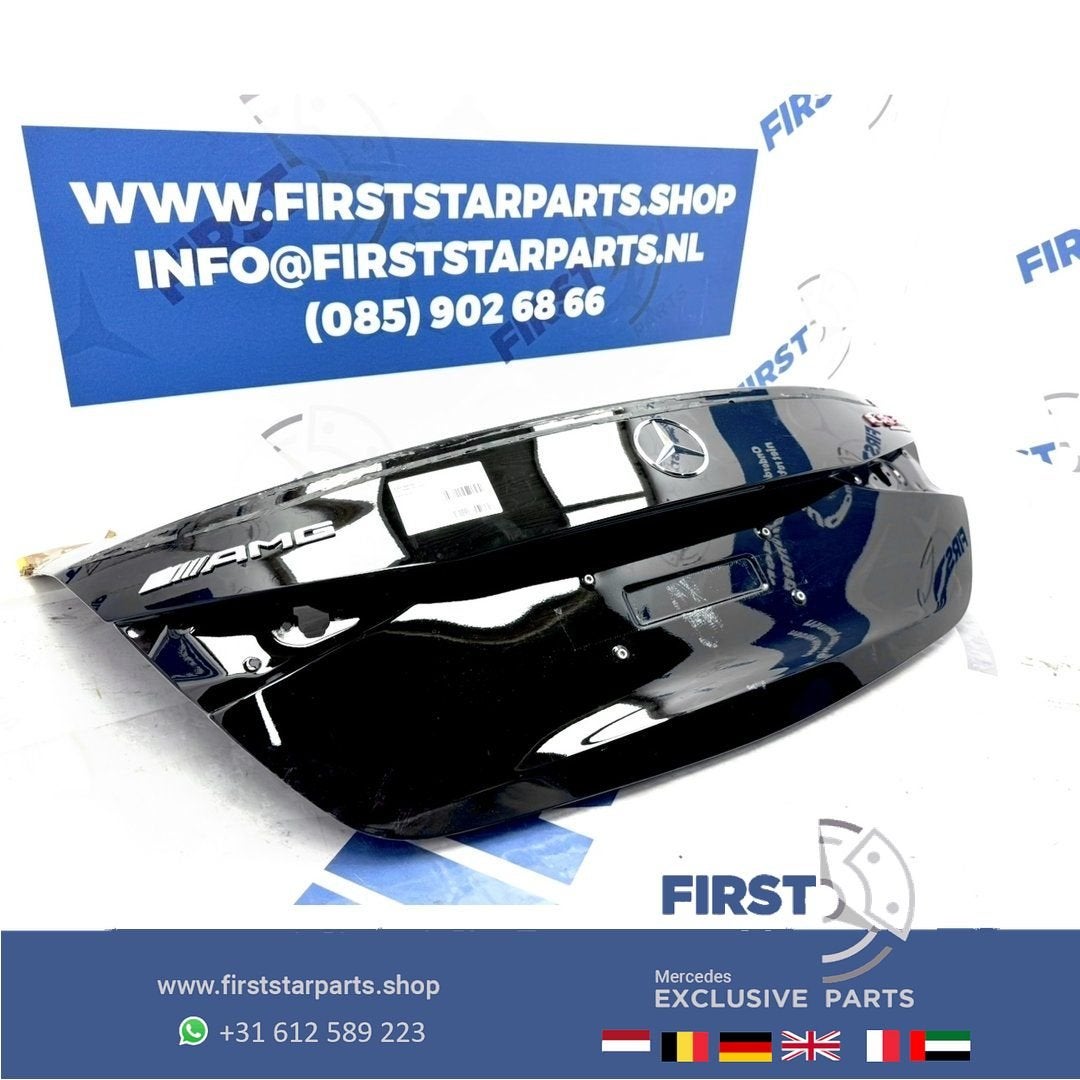 W206 C KLASSE ACHTERKLEP C63 AMG A2067500400 KOFFERKLEP C43, Arrière, Haillon arrière, Utilisé, -