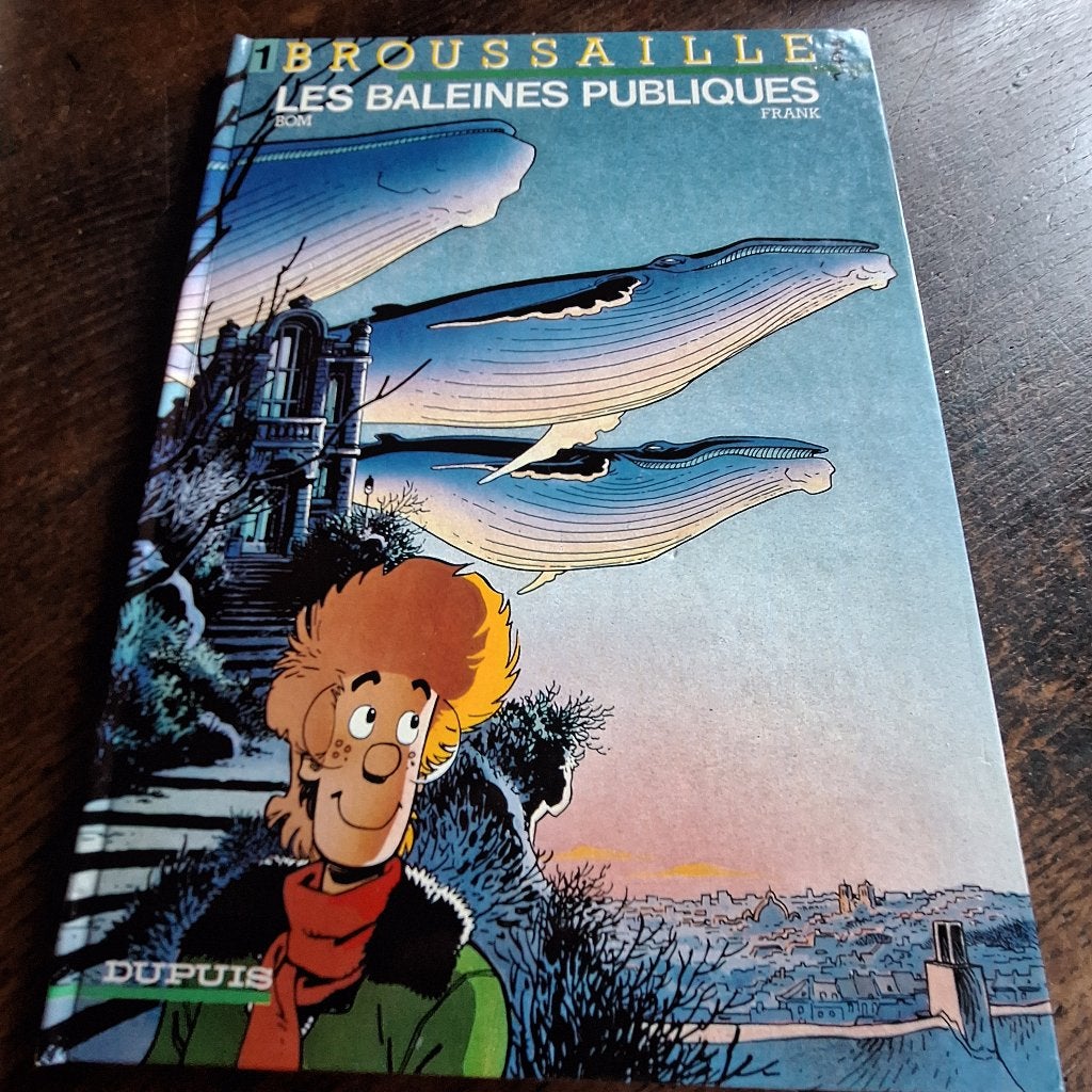 broussaille les baleines publique bom frank EO, Livres, Une BD, Bom frank, Comme neuf, Envoi