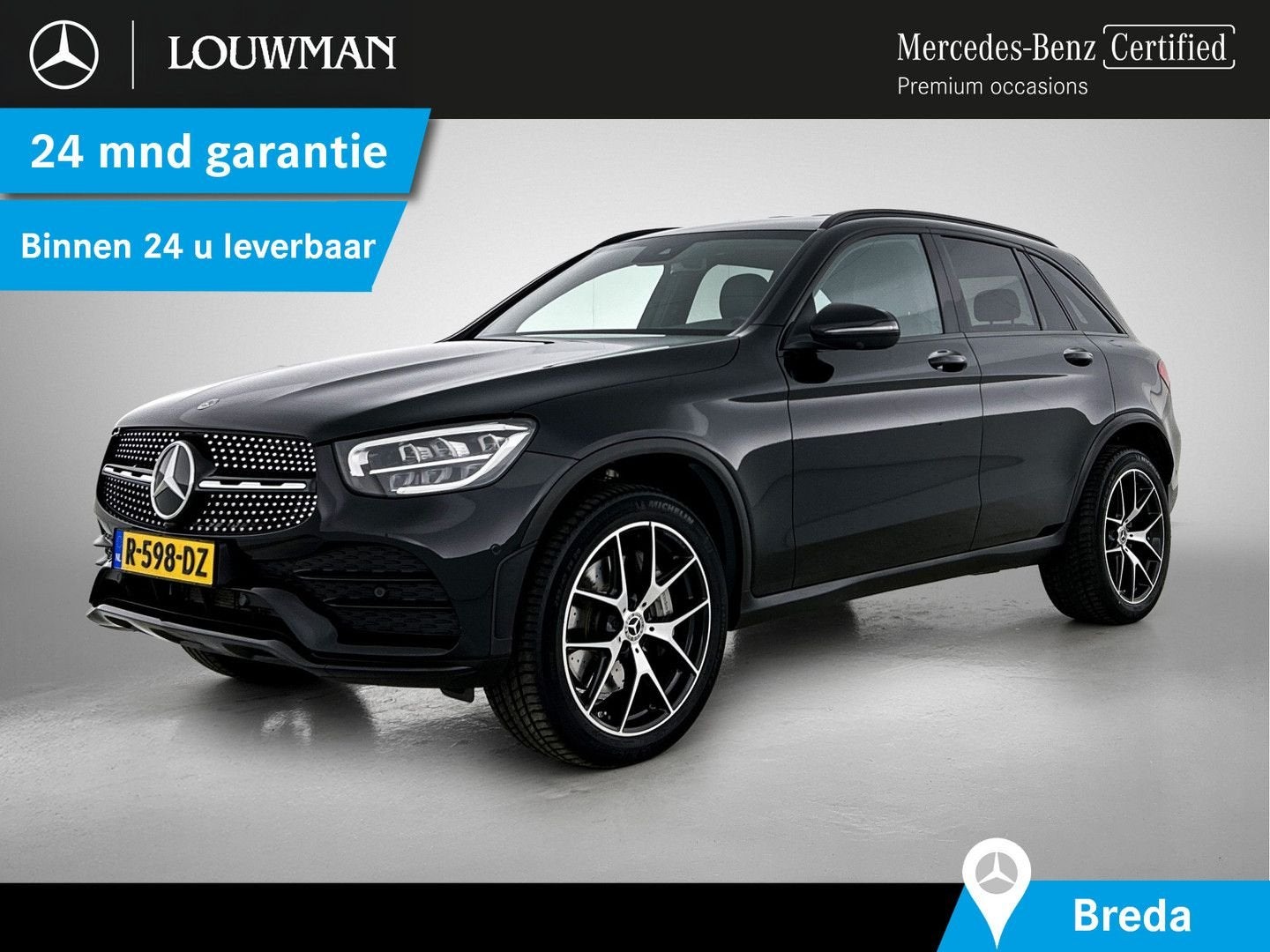 Mercedes-Benz GLC 300 300e 4MATIC Business Solution AMG | 36, Auto's, Mercedes-Benz, GLC, 4x4, ABS, Airbags, Alarm, Bluetooth