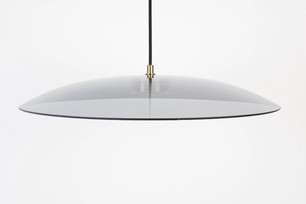 Lampe suspendue Zuiver Float 50 cm - défaut, Maison & Meubles, Autres culots, Mid century, Verre, Enlèvement