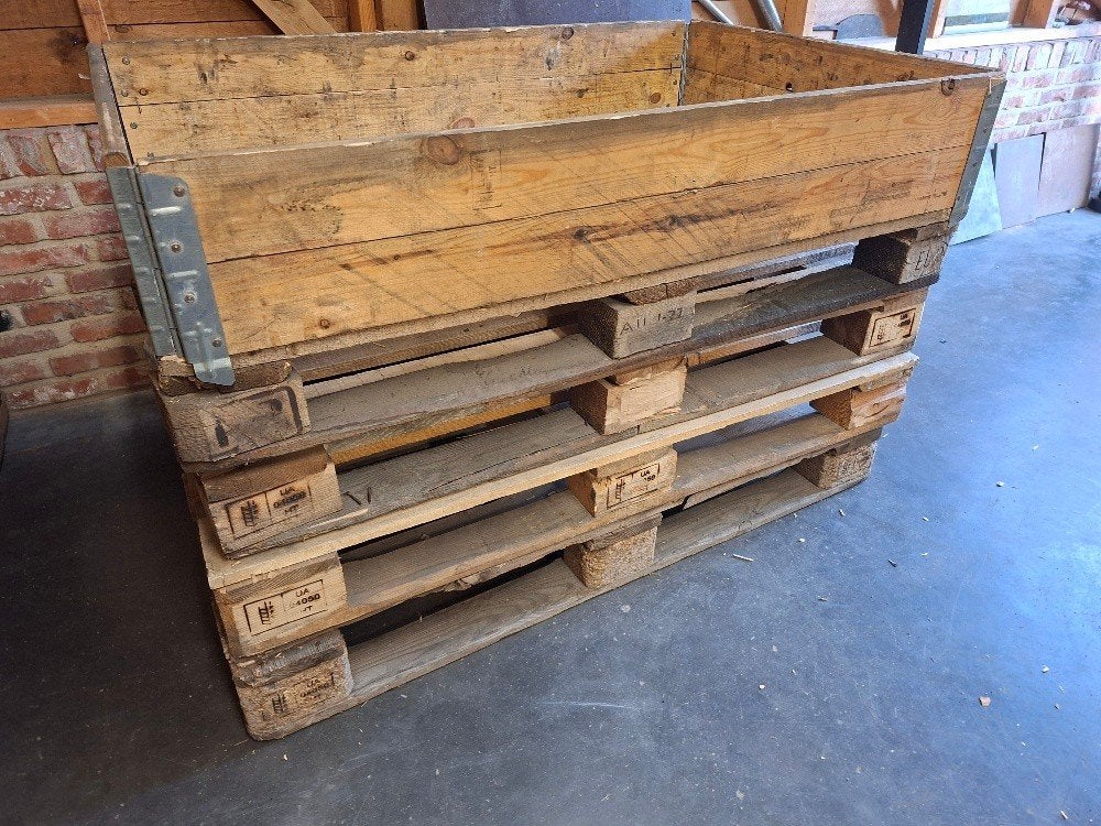 paletten, Doe-het-zelf en Bouw, Ophalen, Gebruikt