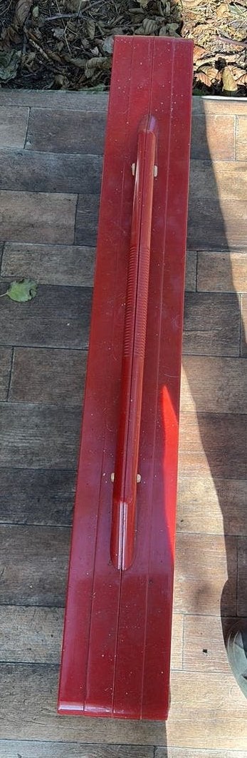 Rode picknick tafel, Tuin en Terras, Ophalen, Gebruikt