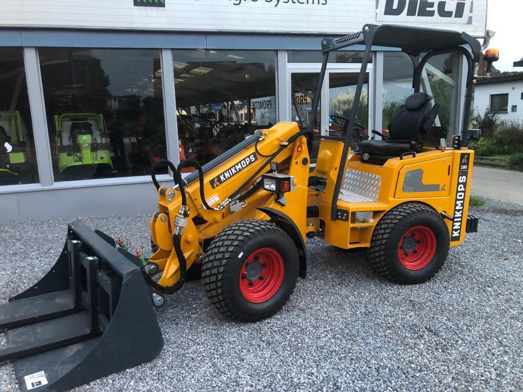 Knikmops KM 180 TELE, Ophalen, Wiellader of Shovel