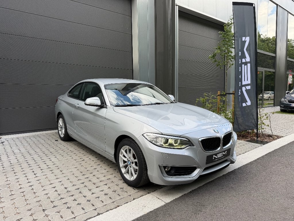 BMW 218dA Edition Sport,GARANTIE,NAVI,CRUISE,AIRCO,PDC,USB,, Autos, Cuir, Argent ou Gris, Entreprise, Entretenue par le concessionnaire