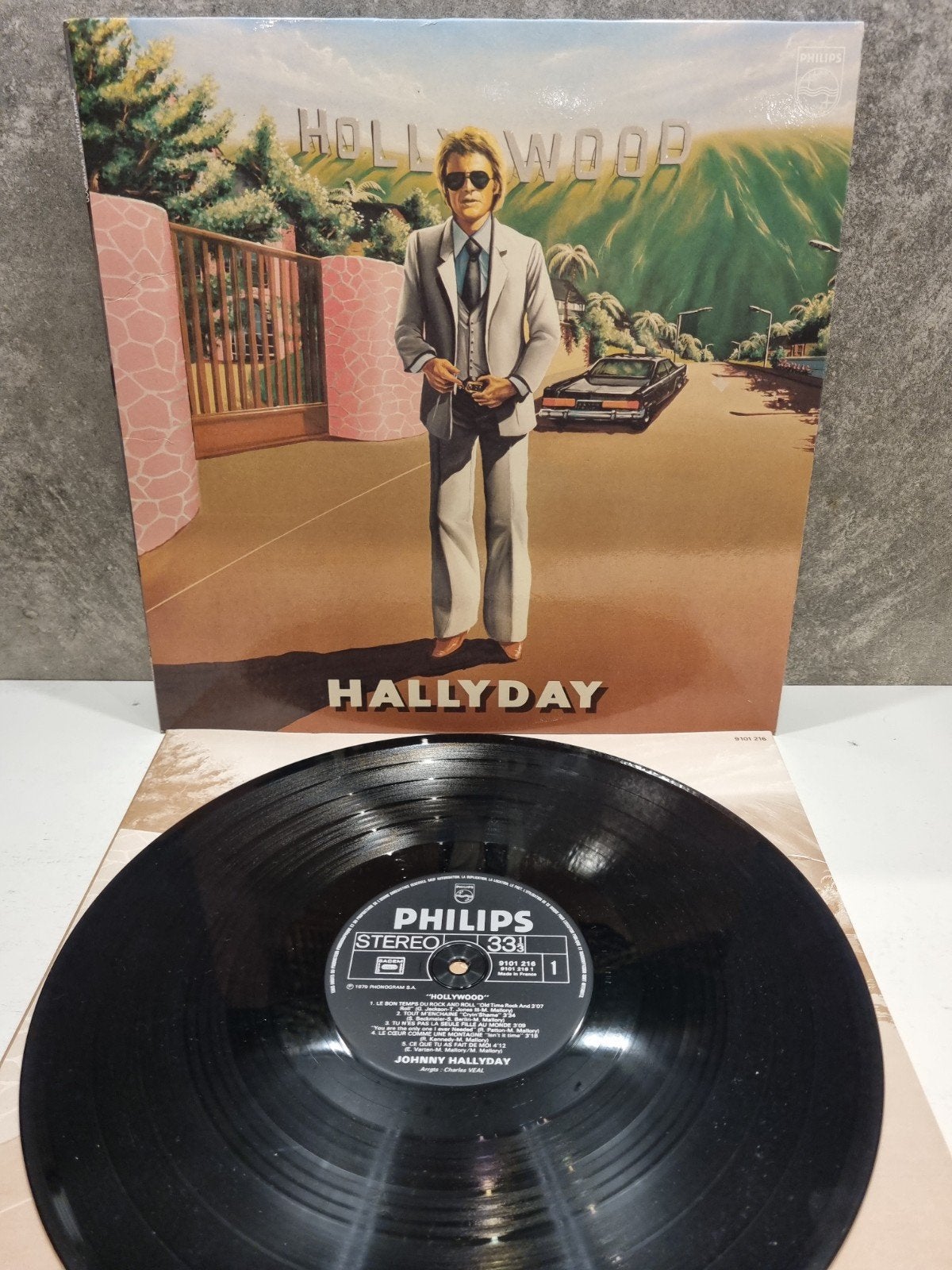 Johnny Hallyday Hollywood, Enlèvement ou Envoi