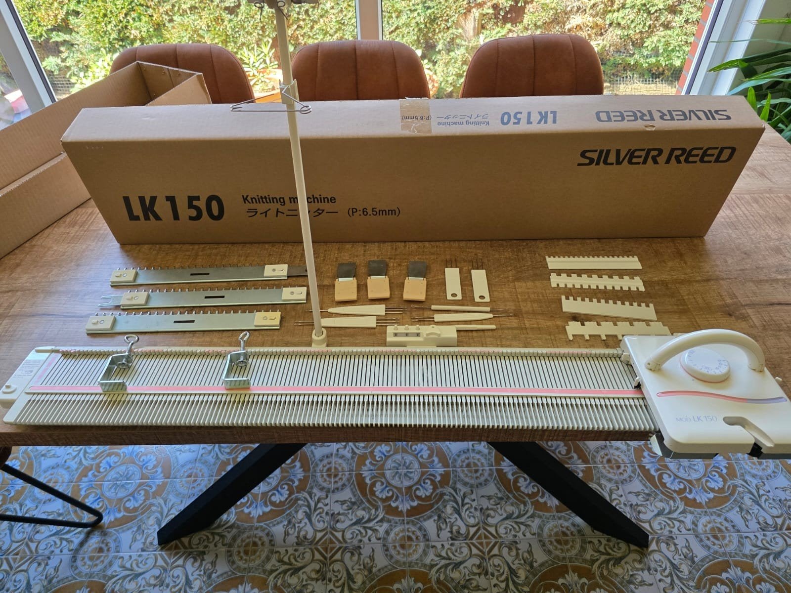 LK150 Breimachine, Enlèvement