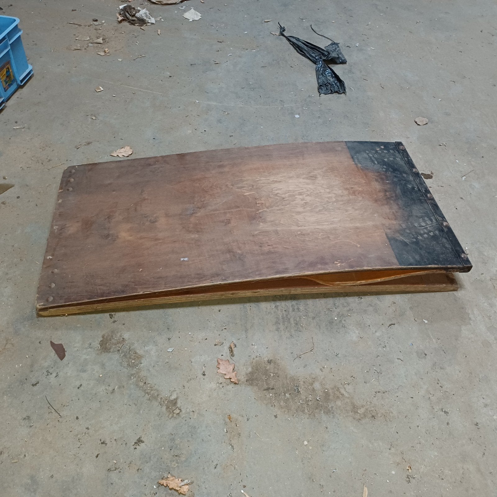 Oude houten springplank / turnplank – vintage gymnastiektoes, Hobby & Loisirs créatifs, Hobby & Loisirs Autre, Enlèvement