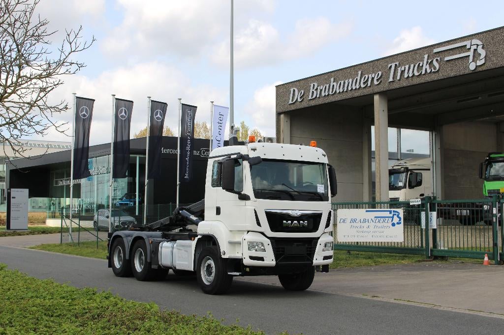 MAN TGS 33.400 6X4 - EURO 6 - 2017 - slechts 105.800 km!!, Euro 6, MAN, Wit, Bedrijf