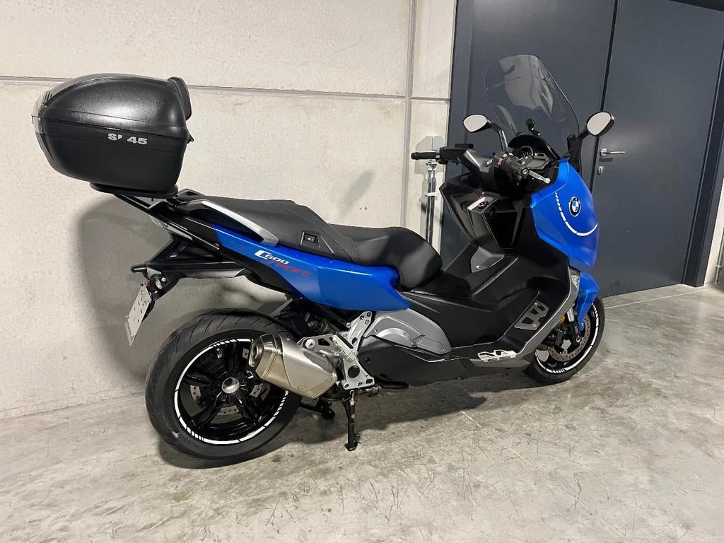 BMW C600 Sport met topcase (bj 2012), Scooter, Bedrijf, Meer dan 35 kW, 600 cc